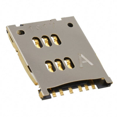 SF9W006S4AR1200 by JAE Electronics - CONNECTOR SIM/SAM CARD PUSH-PULL R/A