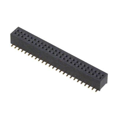 SFM315-LPGE-D25-SP-BK by Sullins Connector Solutions - CONNECTOR HDR 50POS 0.039 GOLD SMD