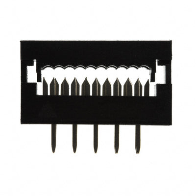 SIP110-PPPC-D05-ST-BK by Sullins Connector Solutions - CONNECTOR DIP HDR IDC 10POS 28AWG PCB