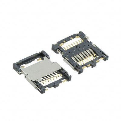 ST1W008S4ER1500 by JAE Electronics - CONNECTOR MICRO SD CARD HINGED TYPE