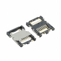 ST1W008S4ER1500 by JAE Electronics - CONNECTOR MICRO SD CARD HINGED TYPE