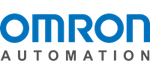 Omron Automation logo with blue and black text on a white background