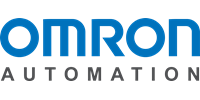 Omron Automation logo with blue and black text on a white background