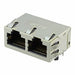 5-2301996-3 by TE Connectivity AMP Connectors - CONNECTOR JACK 2PORT 100 BASE-T PCB