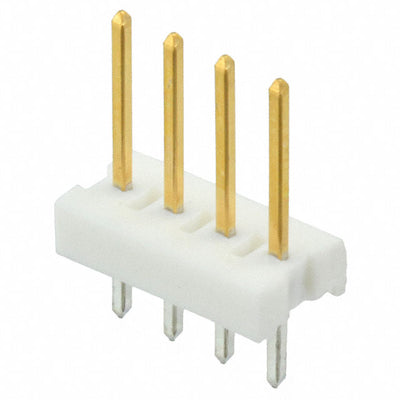 641211-4 by TE Connectivity AMP Connectors - CONNECTOR HEADER VERT 4POS 2.54MM