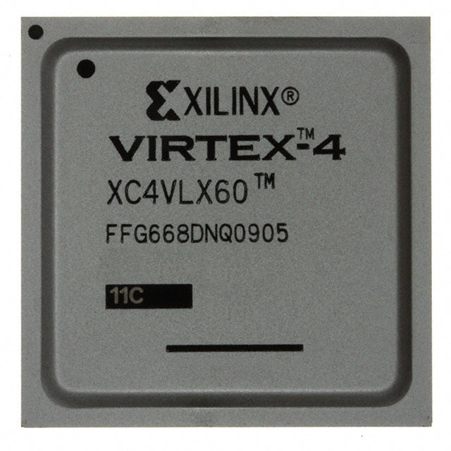 XC4VLX60-11FFG668C by AMD - IC FPGA 448 I/O 668FCBGA